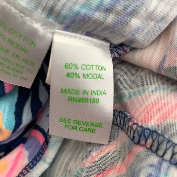 Lilly Pulitzer Del Lago Printed Flounce Sleeve Romper Size XS - Picture 9 of 12